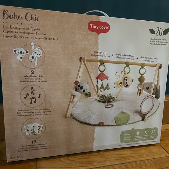BOHO CHIC LUXE DEVELOPMENTAL GYMINI - Play Gym Newborn 0m-36m by Tiny Love - Picture 8 of 9